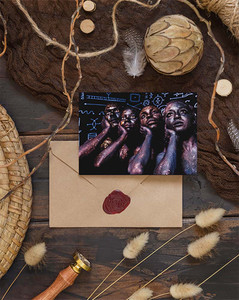 The Four World Ages (I) - Greeting Cards (Pack) The Four World Ages (I) - Greeting Cards (Pack)