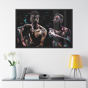 Nommo Die (Great Nommo) and Nommo Titiyane (Messenger of the Nommo) - Framed Print Nommo Die (Great Nommo) and Nommo Titiyane (Messenger of the Nommo) - Framed Print