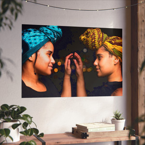 Subira and Wandia - Queer Kenyan Twins - Fine Art Print Subira and Wandia - Queer Kenyan Twins - Fine Art Print