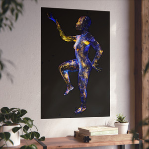 The First Human Steps Foot On Earth - Fine Art Print The First Human Steps Foot On Earth - Fine Art Print