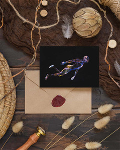 The Flying African - Greeting Cards (Pack) The Flying African - Greeting Cards (Pack)