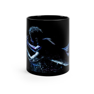 O Nommo (Nommo of the Pond) - 11oz Black Mug O Nommo (Nommo of the Pond) - 11oz Black Mug