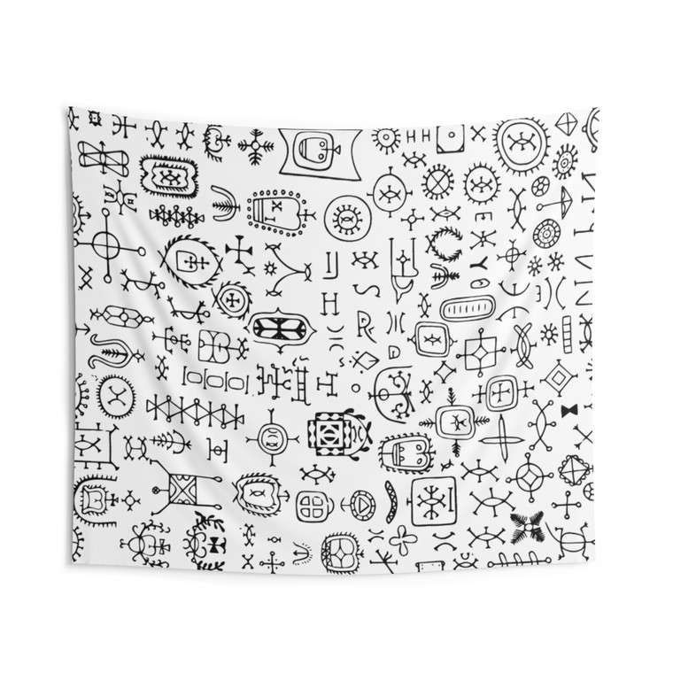 Nsibidi (II) Tapestry