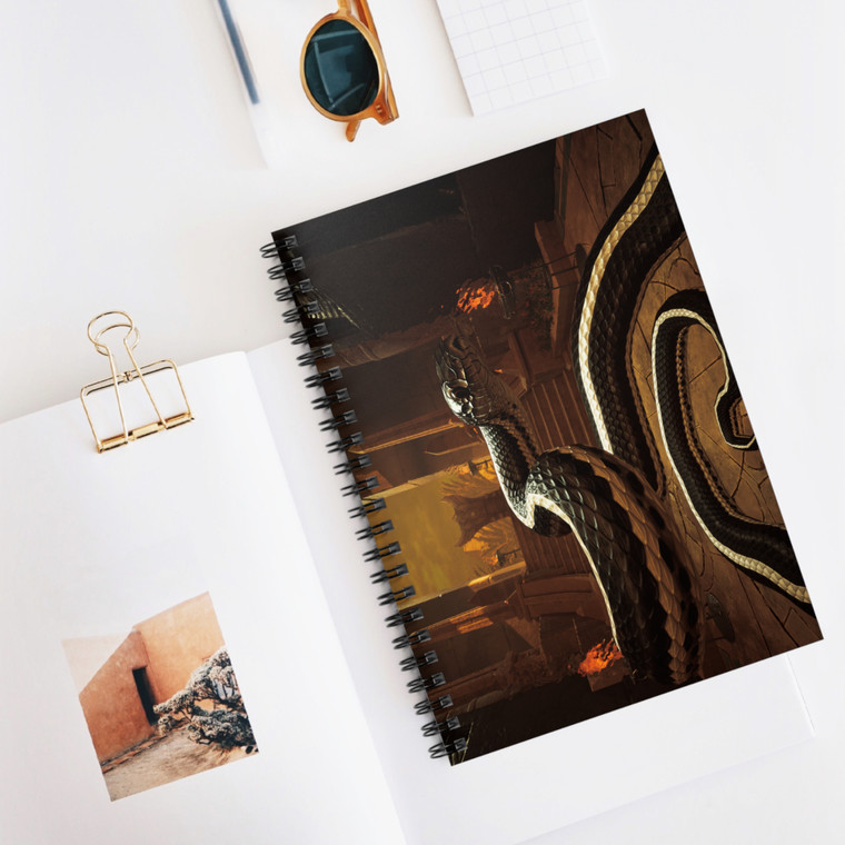 Blackstar Sanctuary Throne Room - Spiral Notebook (Ruled Line)