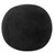 Black Mushy Pillow plush-filled spherical pillow