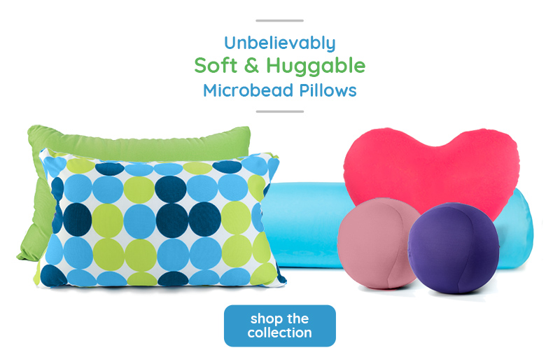 Unbelievably Soft and Huggable Microbead Pillows - Shop Now