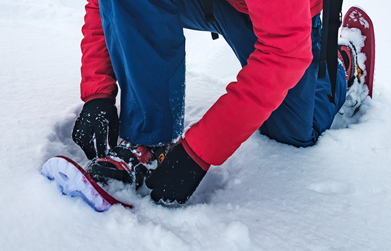 How to wear snowshoes Clearance