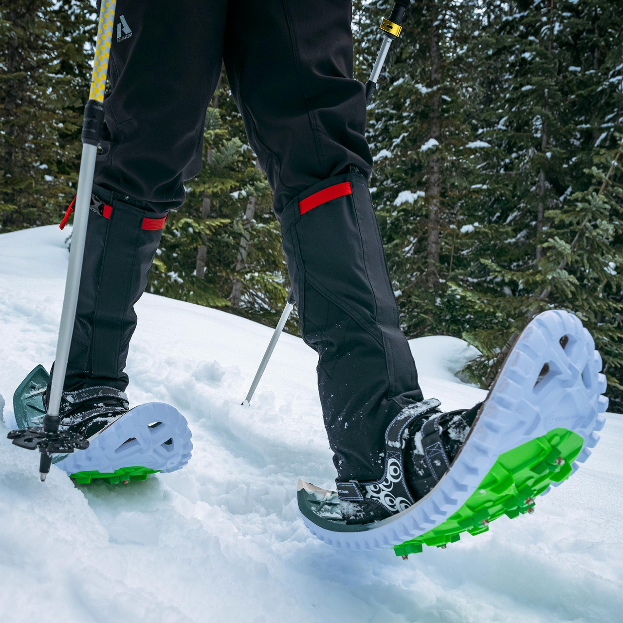 Crescent Moon Eva Foam Snowshoes Rugged, Capable Fun
