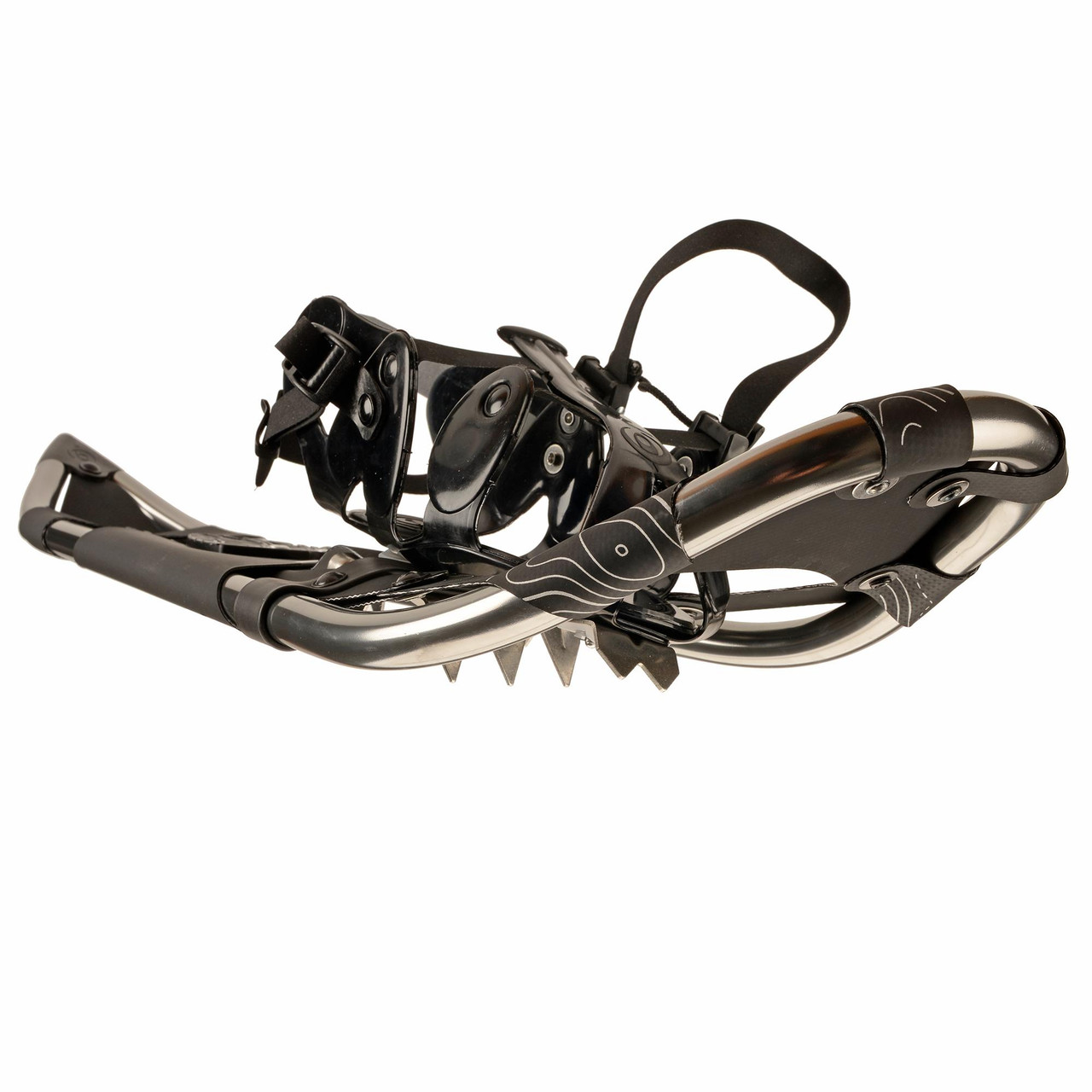 Snow Peak - ☆ soulabo HONEYCOMB ☆ Gold 9 Aluminum Trail Hiking Snowshoe - Blue - Crescent Moon