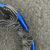 Womens Trail Snowshoes - Vail 24.5 Blue - Scratch & Save