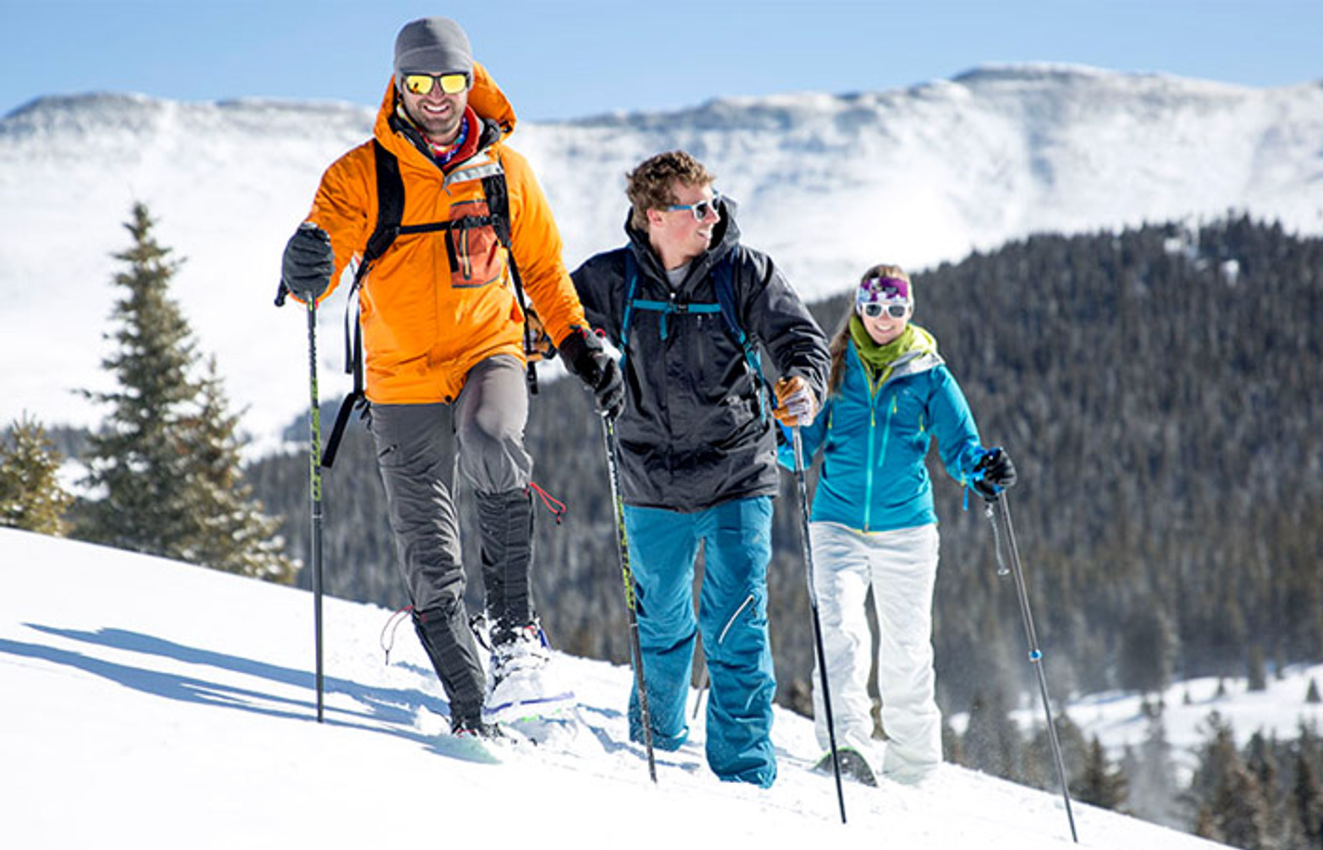 A Guide To Snowshoeing Uphill Crescent Moon Snowshoes