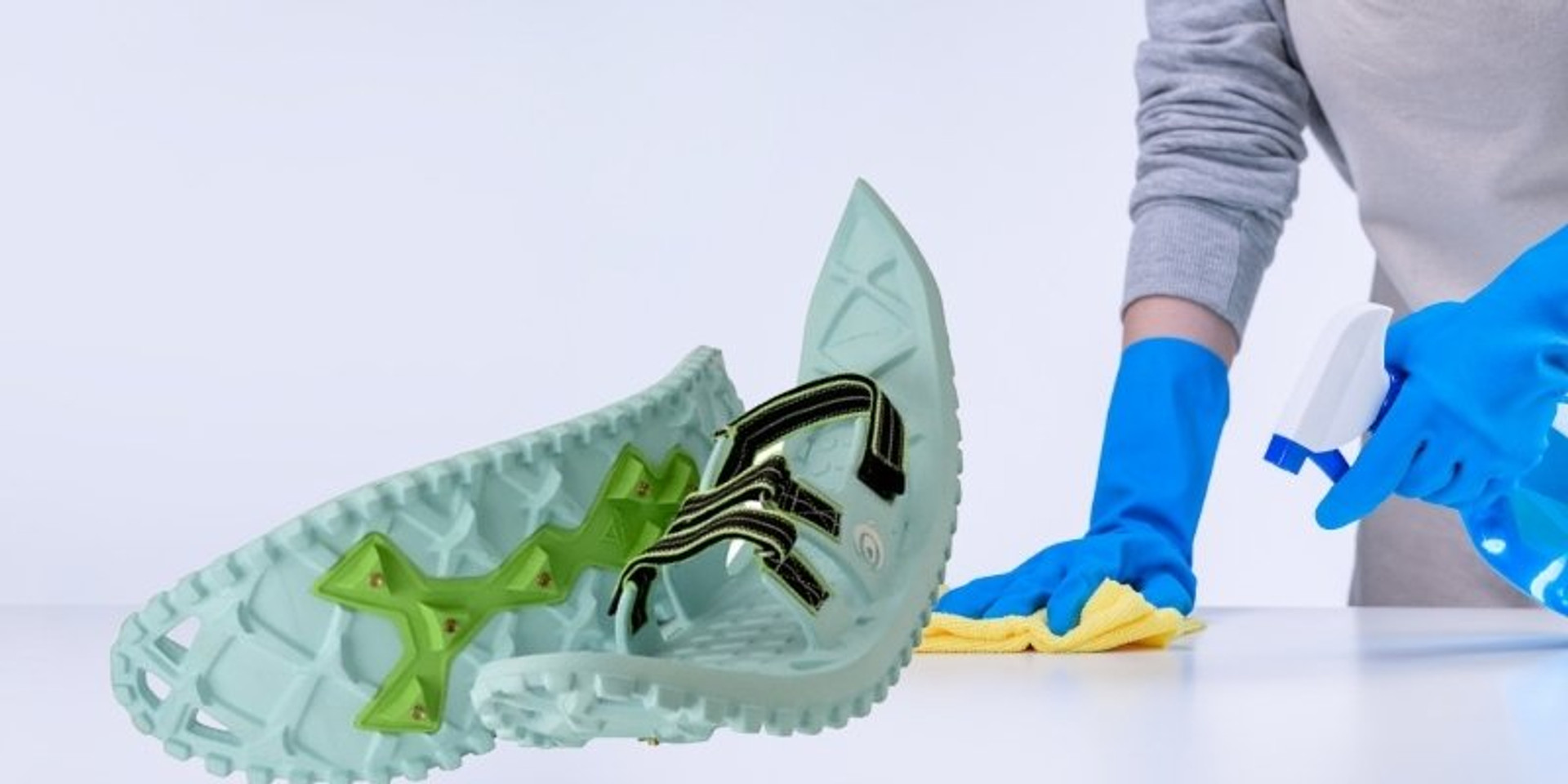 Foam Snowshoe Care And Cleaning Crescent Moon Snowshoes