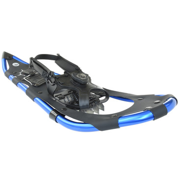 Trailhawk 27 Blue Snowshoes - Blue Trekking Poles - Small