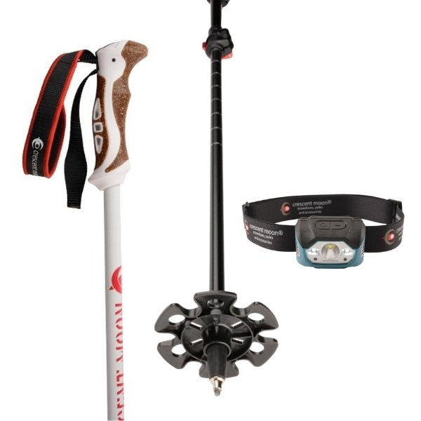 Nordic Walking Poles LUNA Foam Snowshoes Beginner Trail Running