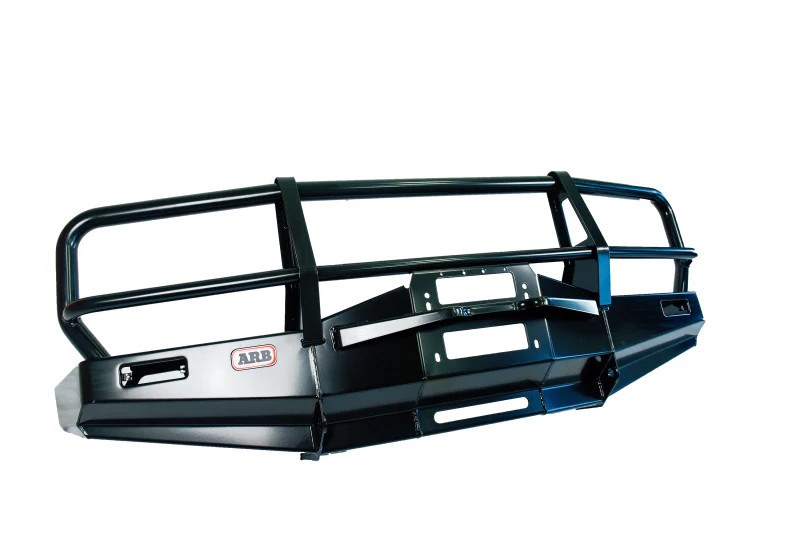 ARB Black Front Winch Bumper | 1990-1997 Toyota Land Cruiser 80 Series