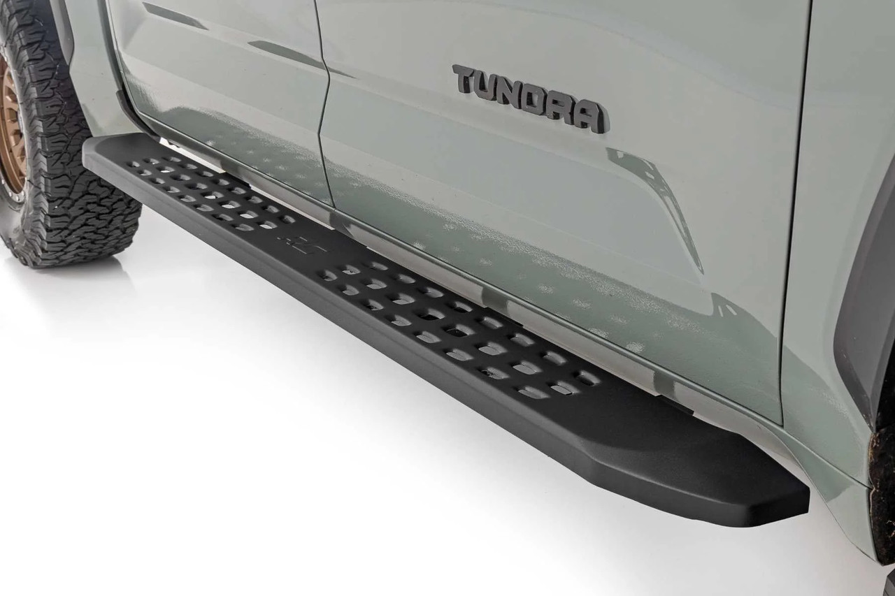 Turning point ターニングポイント プロトタイプ raw Rough Country RPT2 Raptor Style Running Boards | 2022-2026 Toyota
