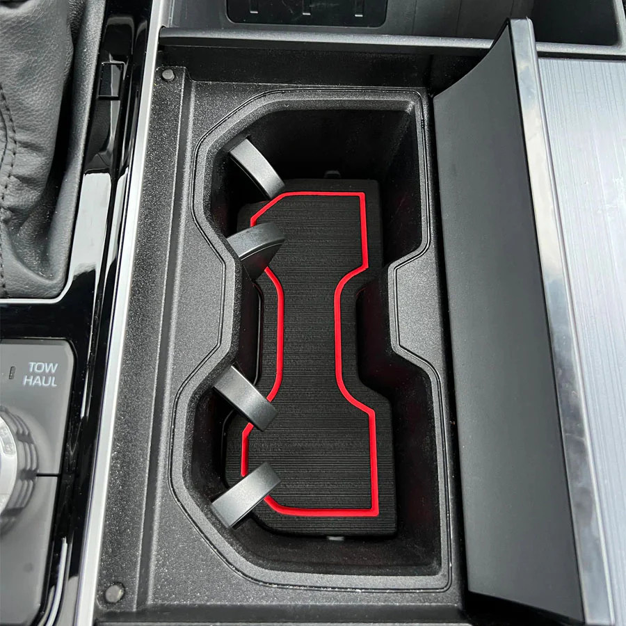 Tufskinz Cup Holder Foam Inserts | 2023+ Toyota Sequoia