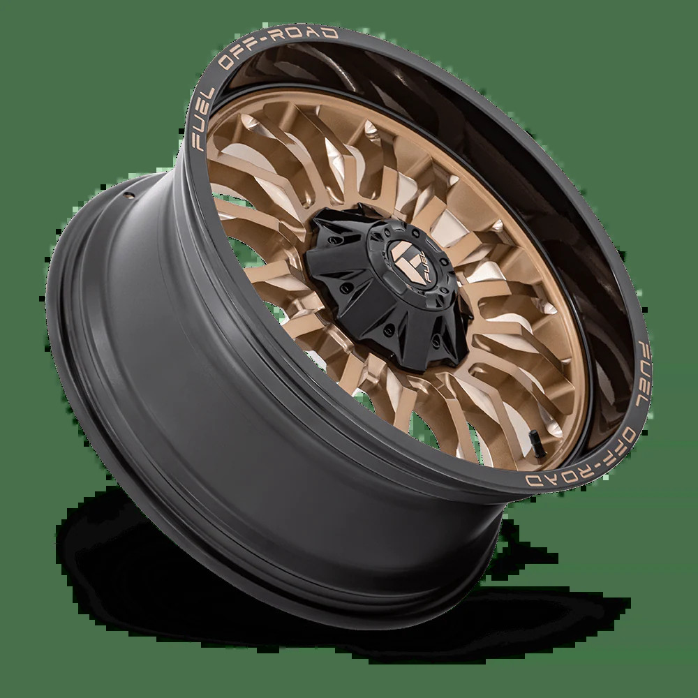 Fuel ARC Wheels | Patinum Bronze w/Black Lip D797