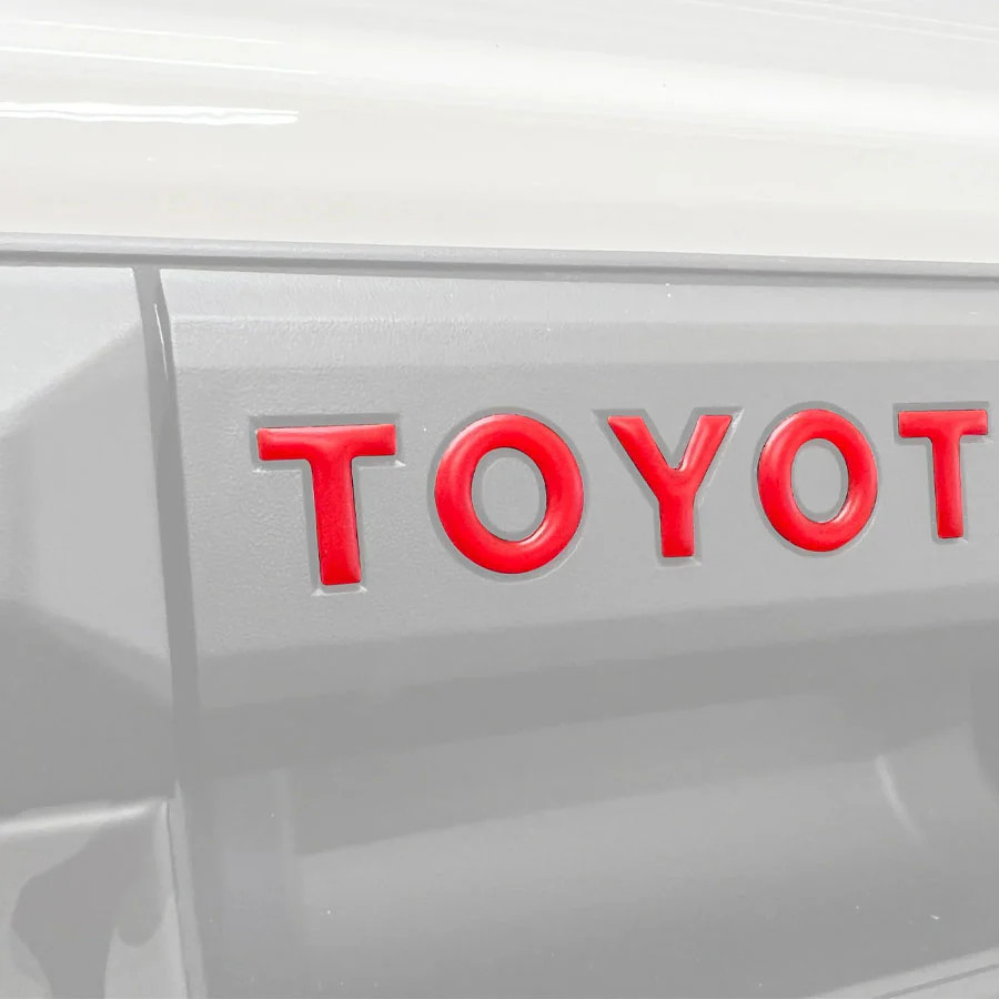 Tufskinz Tailgate Handle Letter Inserts | 2024-2026 Toyota Tacoma