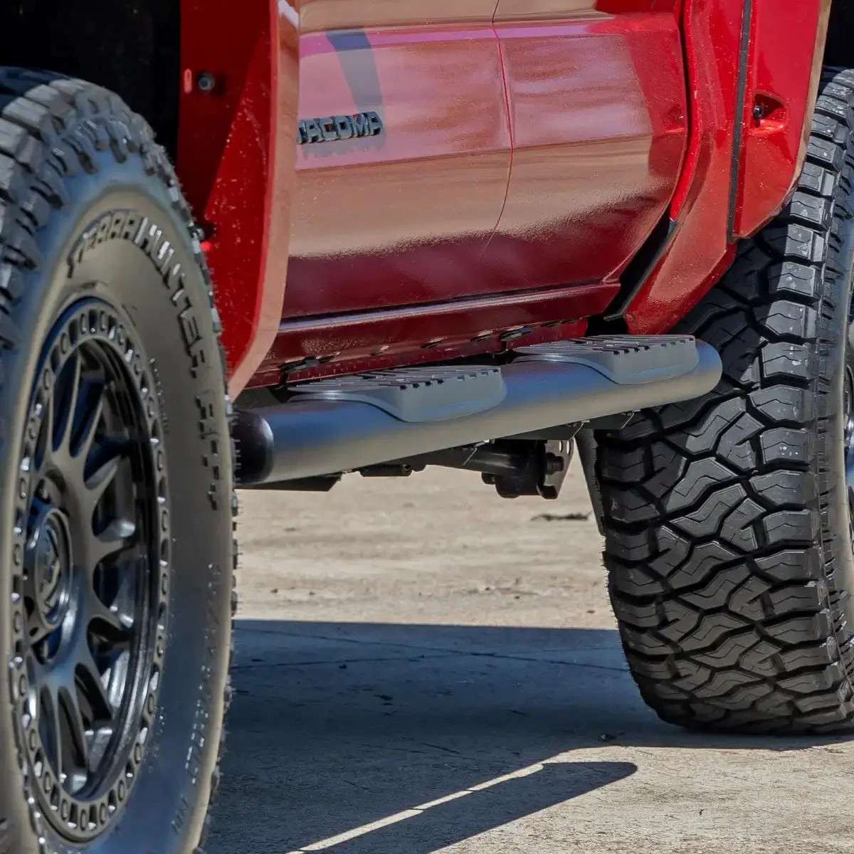 Rough Country Oval Nerf Side Steps | 2024-2026 Toyota Tacoma