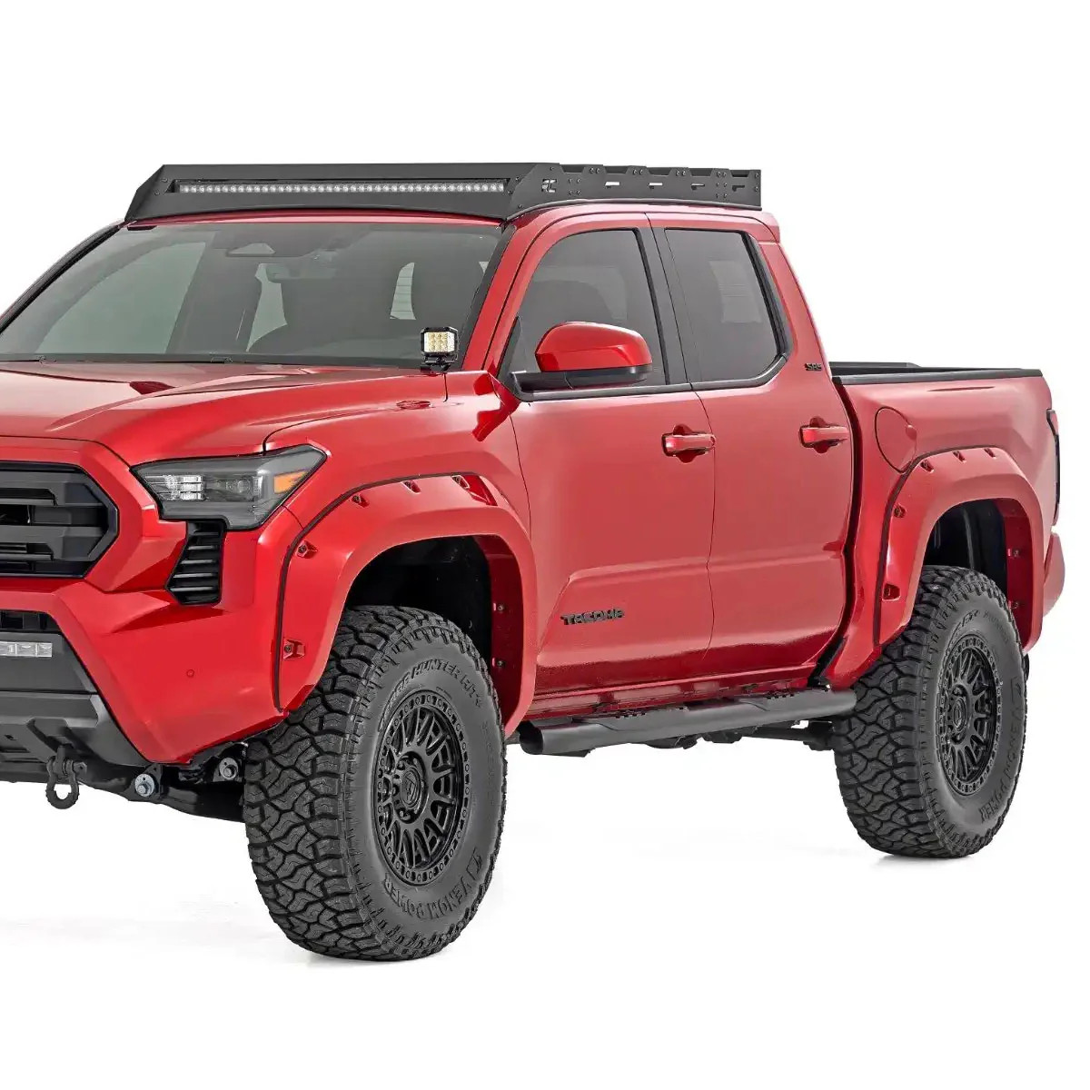 Rough Country Oval Nerf Side Steps | 2024-2026 Toyota Tacoma