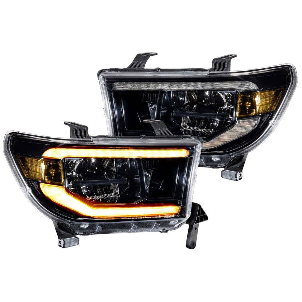 Morimoto XB LED Headlights-Amber DRL | 2007-2013 Toyota Tundra