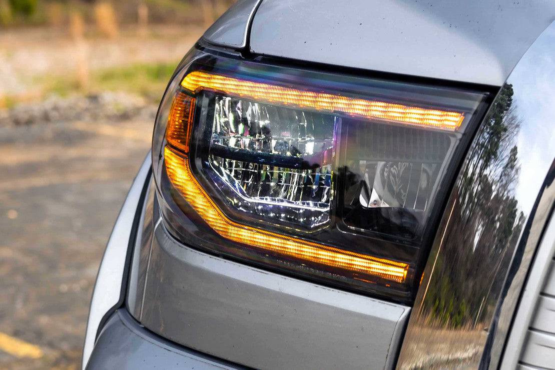 Morimoto XB LED Headlights-Amber DRL | 2007-2013 Toyota Tundra