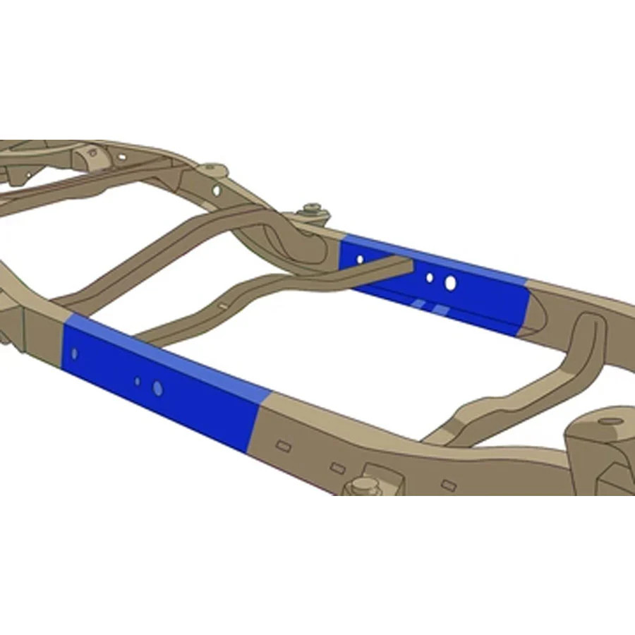 Rust Buster Center Frame Repair Kit - Passenger Side | 2006-2000