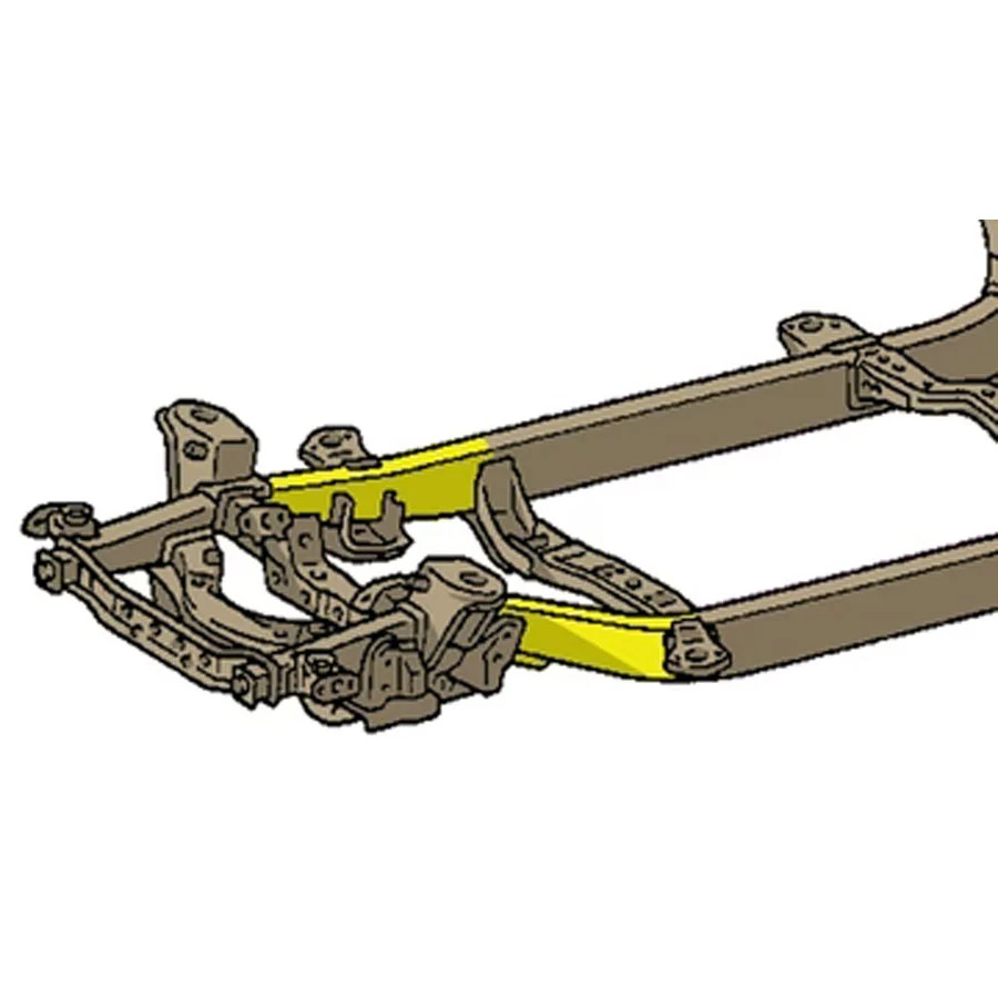 Rust Buster Front Frame Repair Kit - Passenger Side | 2004-1995