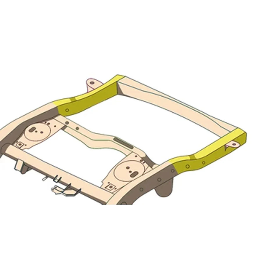 Rust Buster Rear Frame Repair Kit - Passenger Side | 2014-2007