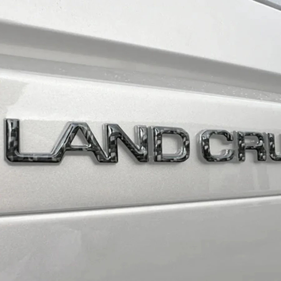 Tufskinz Rear Liftgate Letter Overlays | 2024+ Toyota Land Cruiser