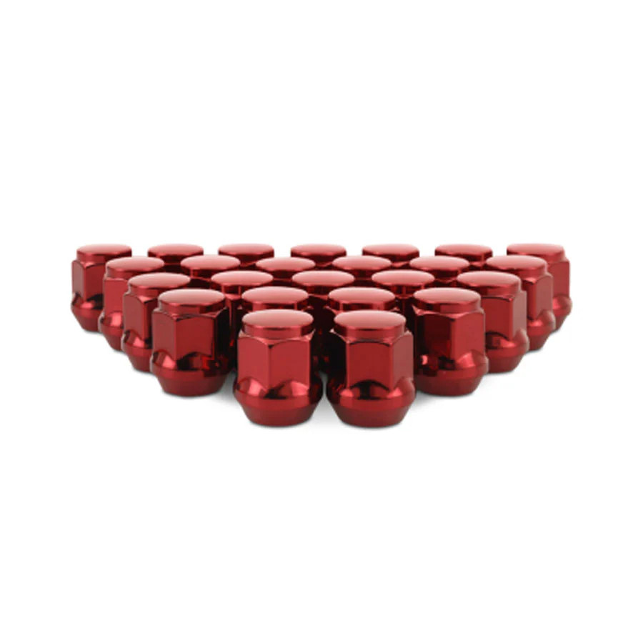 Mishimoto Steel Lug Nuts M14x1.5 - Red | 2024-2026 Toyota Tacoma