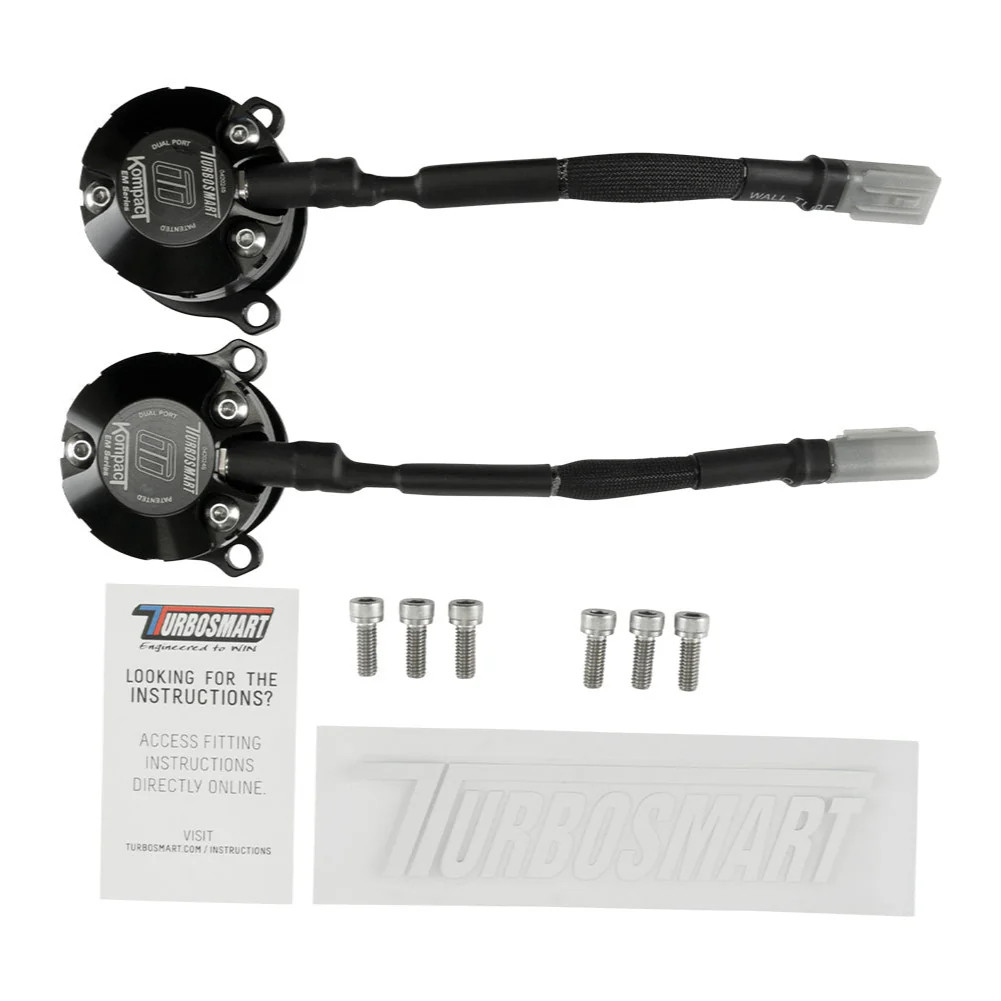 Turbosmart Kompact EM Dual Port VR20 Blow Off Valves (BOV) | 2022