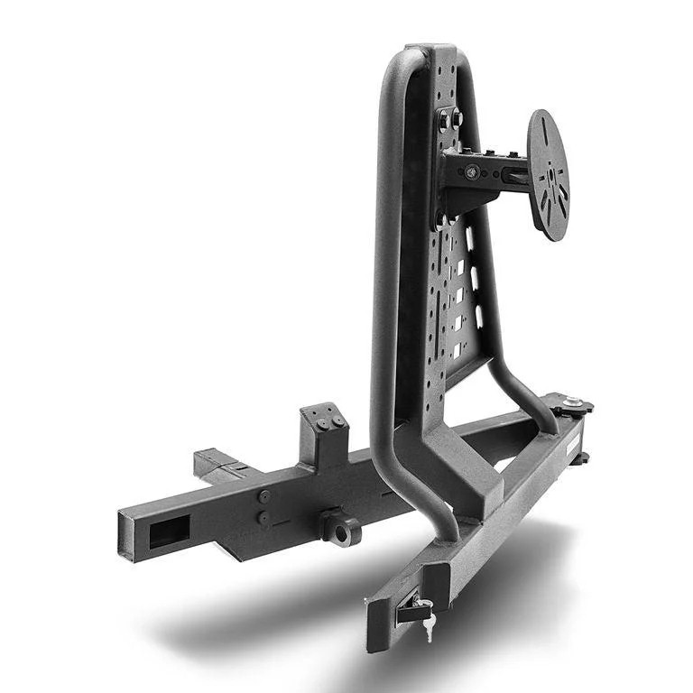 GoRhino Hitch Mount Swing-a-Way Tire Carrier | 2024+ Toyota Prado