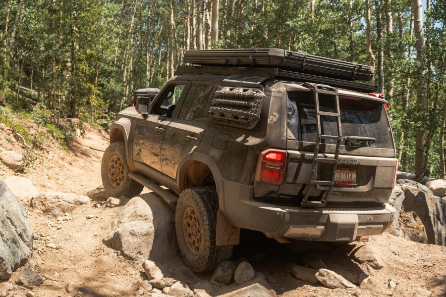 CBI Standard Overland Rock Sliders | 2024+ Toyota Land Cruiser