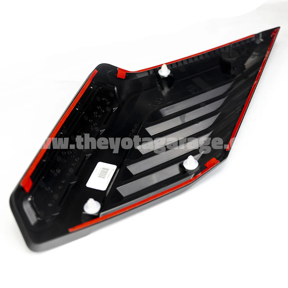 Toyota Tundra TRD Pro Hood Scoop Emblems | OEM Black Trim Panel Set 2022-2024