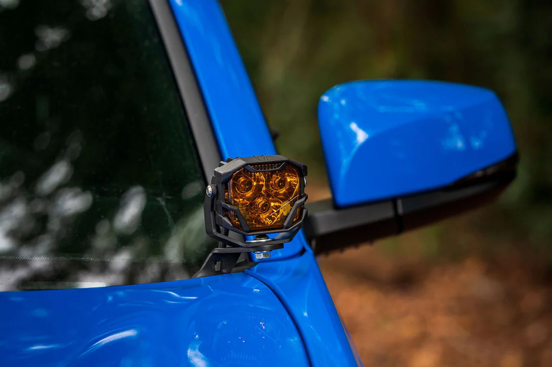 Morimoto 4Banger LED Ditch Light Kit - Yellow | 2023-2016 Toyota