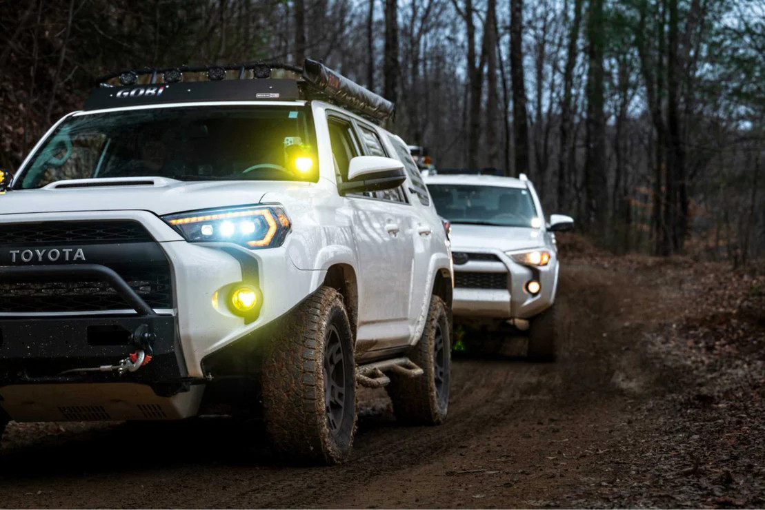 Morimoto 4Banger LED Ditch Light Kit - White | 2014-2022 Toyota