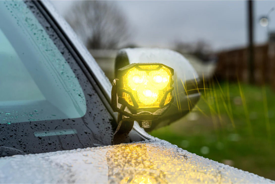 Morimoto 4Banger LED Ditch Light Kit - Yellow | 2010-2013 Toyota