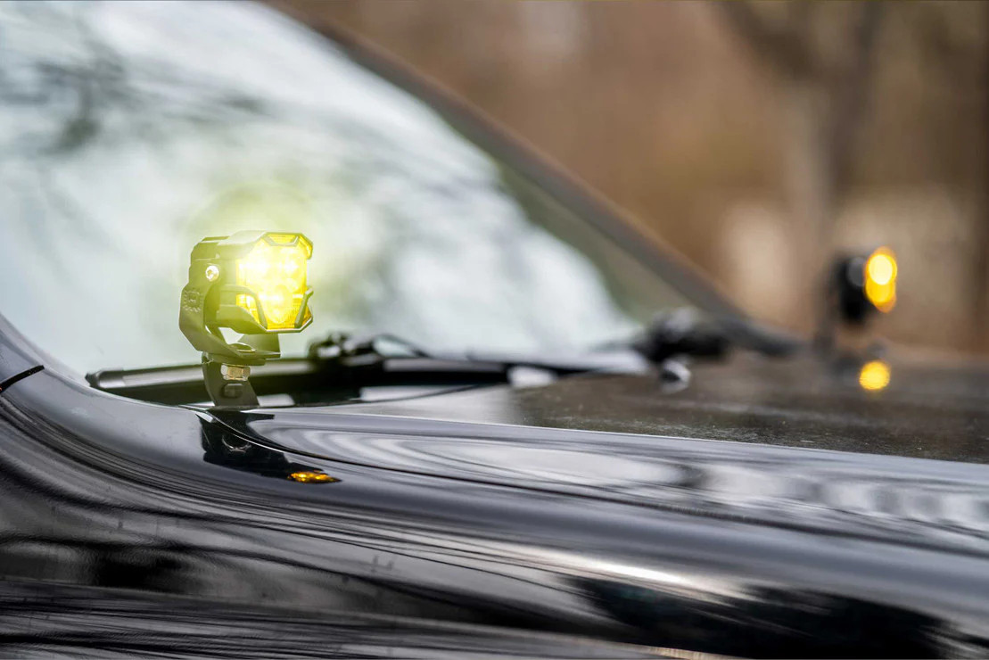 Morimoto 4Banger LED Ditch Light Kit - Yellow | 2003-2009 Lexus GX470