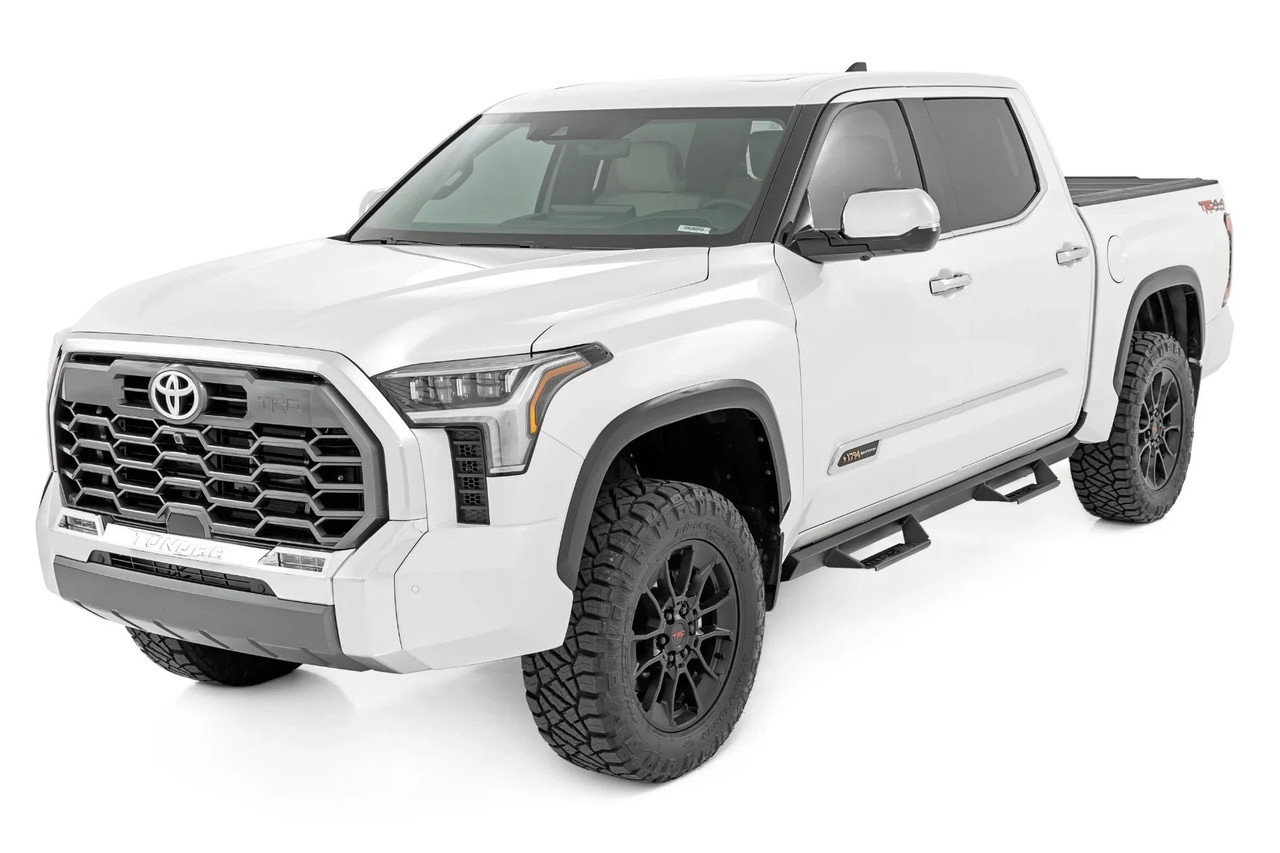 Rough Country AL2 Side Drop Steps | 2022-2026 Toyota Tundra (AL422004)