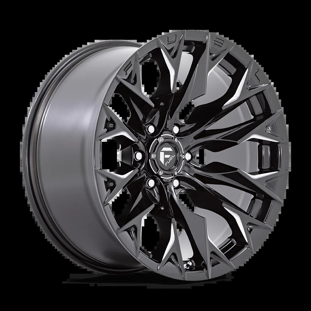 Fuel Hurricane Wheels Gloss Black Milled D803 | 2022-2025 Toyota