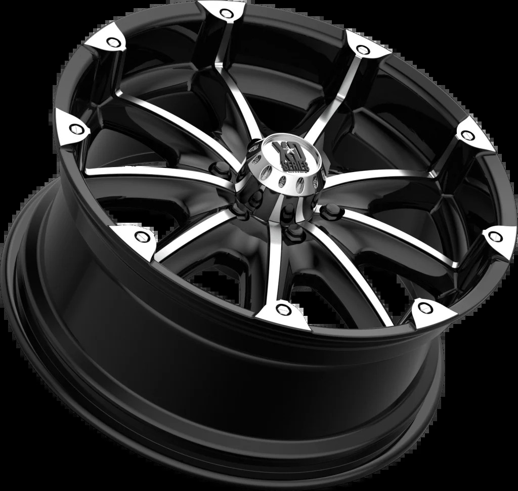 XD Series XD779 Badlands Gloss Black Machined Wheel | Toyota