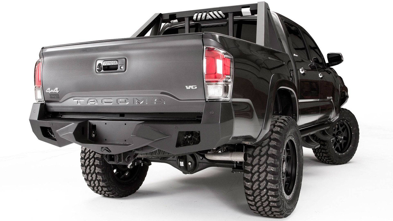 Fab Fours Vengeance Series Rear Bumper - 2023-2016 Toyota Tacoma