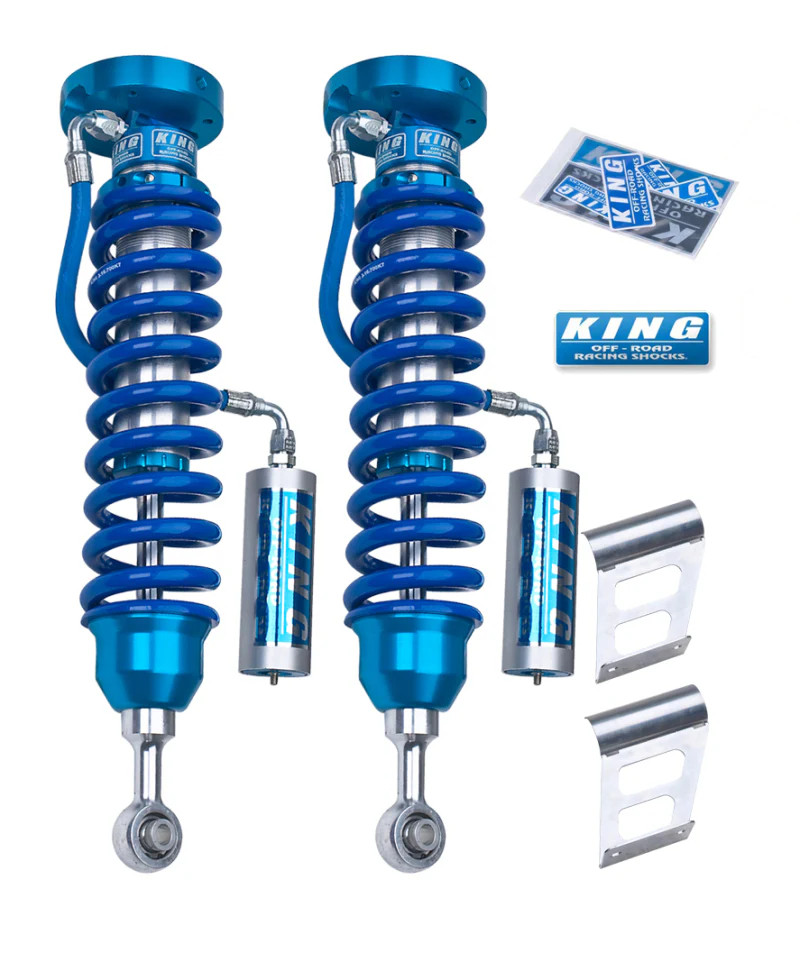 King Shocks 2.5 Front Coilovers w/Remote Reservoir | 2007-2021