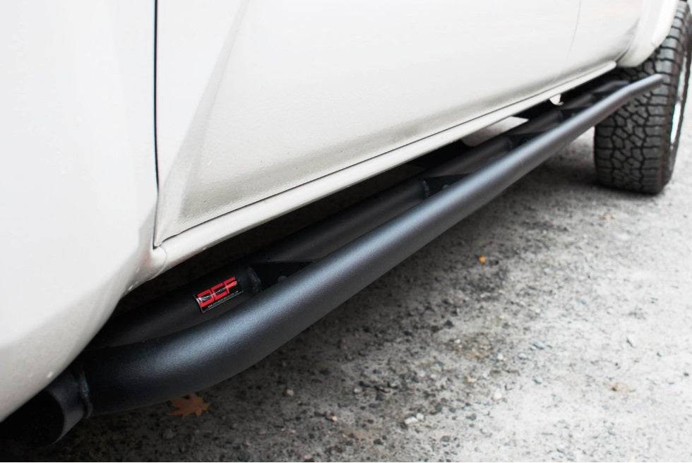 MBRP Rock Rail Side Steps/Sliders Long Bed 2016-2023 Toyota Tacoma