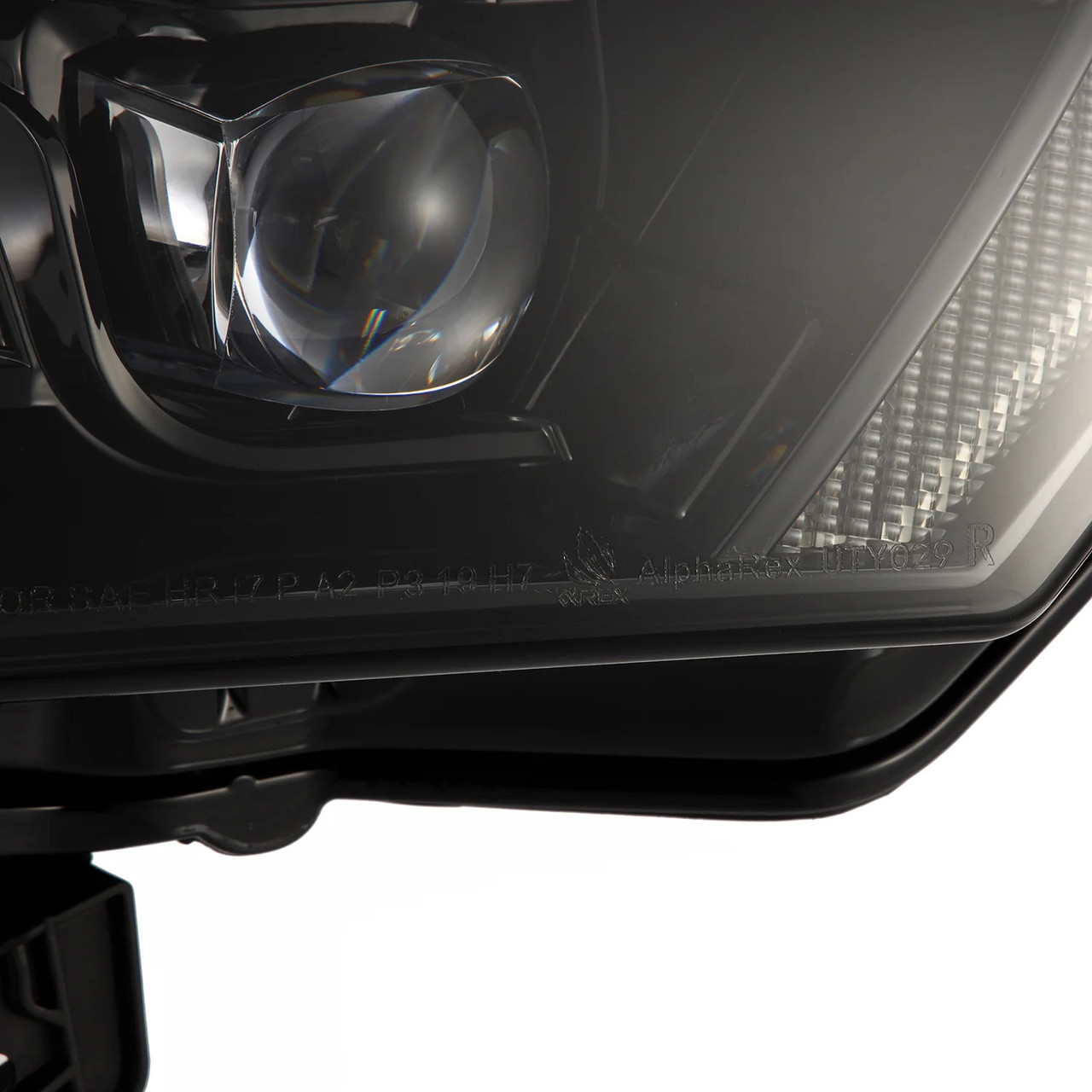 AlphaRex NOVA-Series G2 LED Projector Headlights - Alpha Black