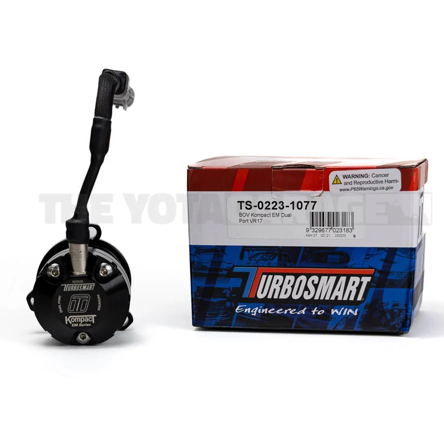 TurboSmart Kompact EM BOV VR17 Dual Port | 2023+ Toyota GR Corolla