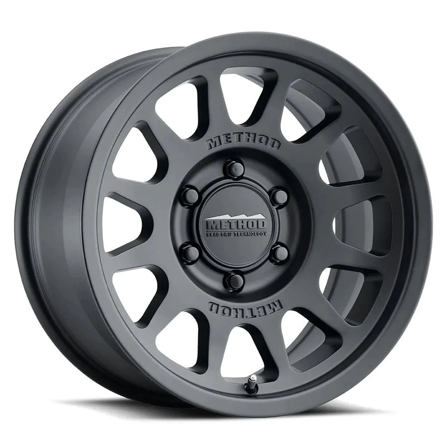 Method Race Wheels MR703 Bead Grip MATTE BLACK 17x8