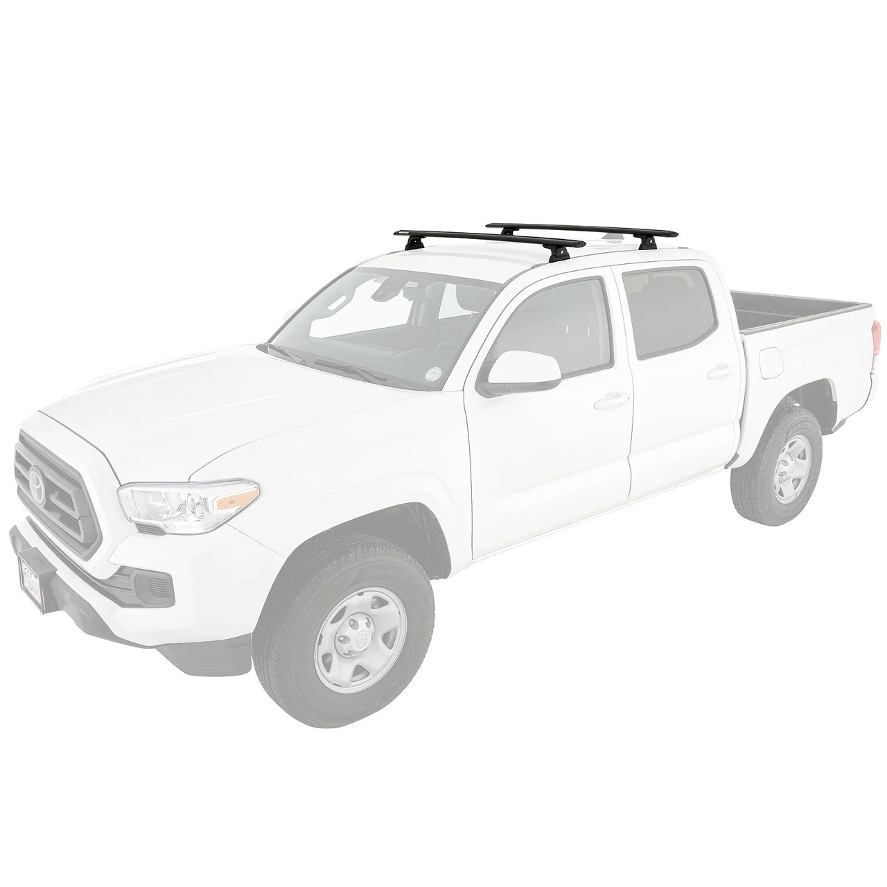 Rhino-Rack Vortex RLT600 TrackMount Black 2 Bar Roof Rack | 2005